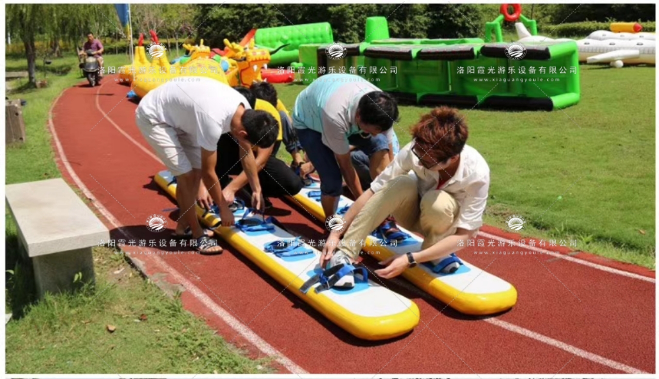 连江充气旱滑板竞速